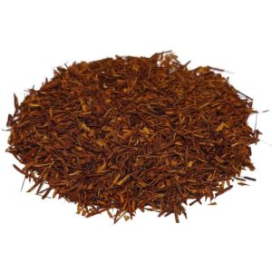 Rooibos loser Tee mit weissem Hintergrund.