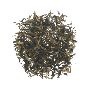 China Yunnan White Mao Feng weisser Hintergrund