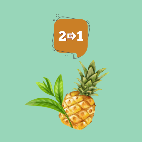 Grüntee mit Azoren-Ananas - Symbolisch Tee und Ananas