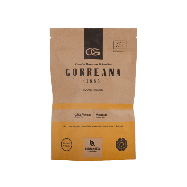 Grüntee mit Azoren-Ananas Originalverpackung