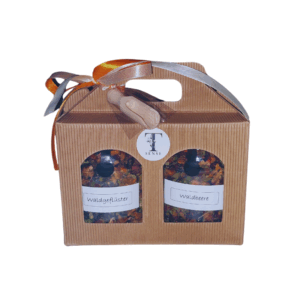 Waldmomente – Tee Geschenk mit Früchtetee & Kräutertee