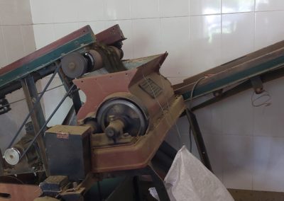 Macchinario per la lavorazione del tè nelle Azzorre