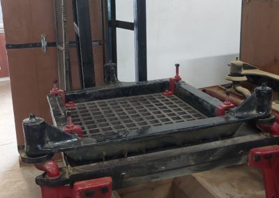 Macchinario della piantagione di tè