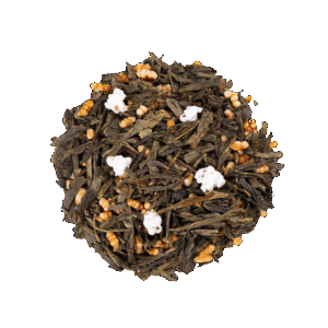 Japan Genmaicha, Grüntee mit geröstetem Reis, Popcorn Tee